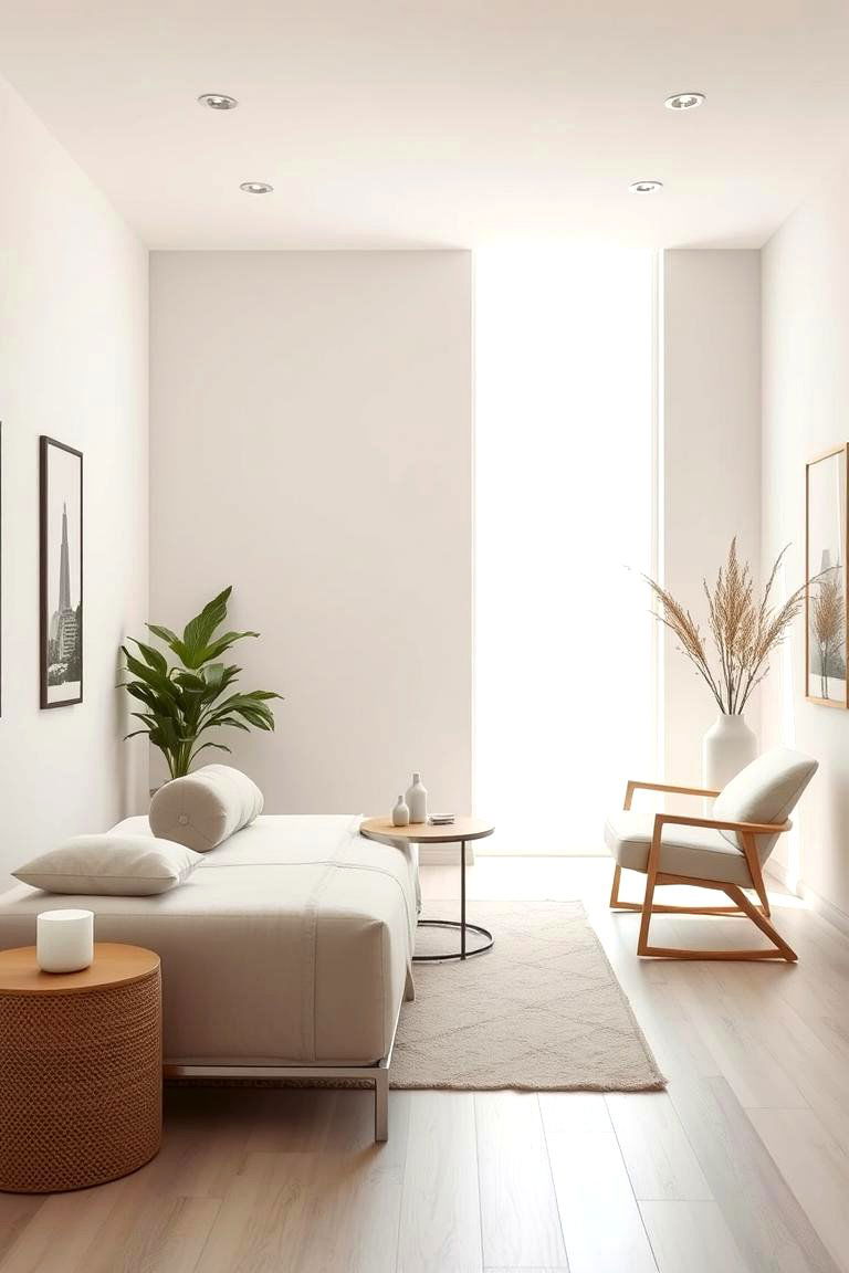 Tranquil Minimalist Facial Room - 24 Facial Room Ideas