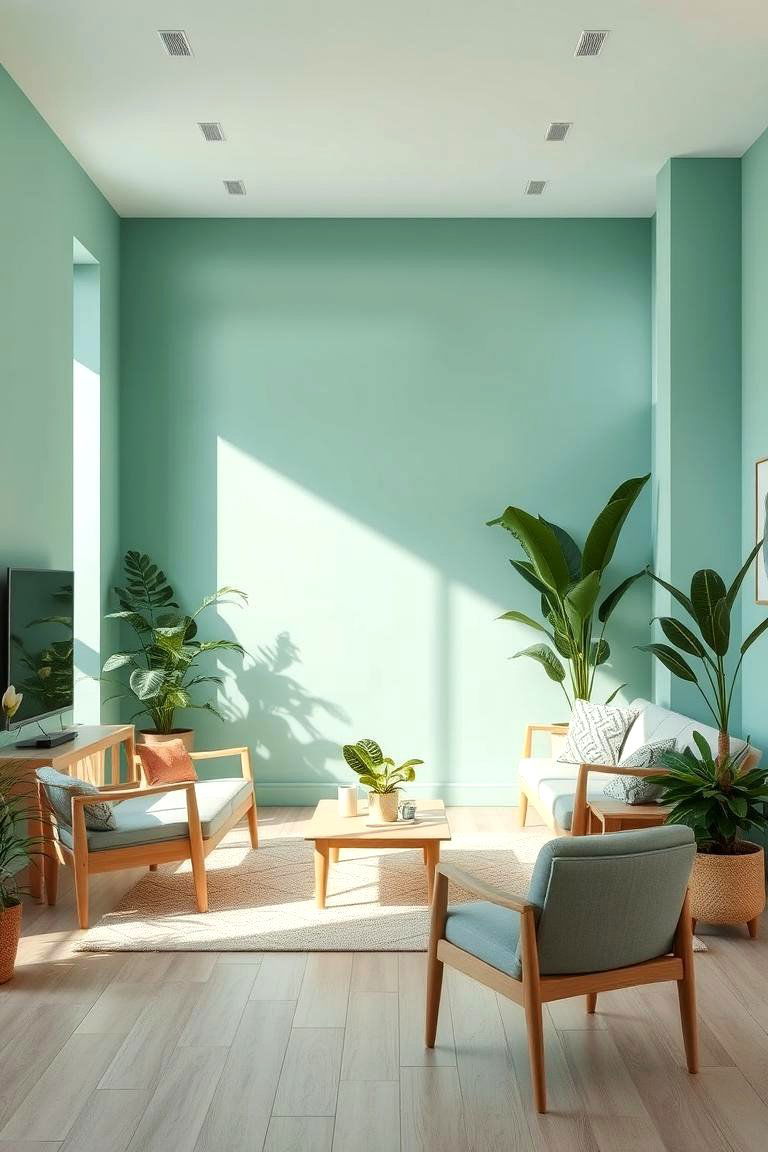 Tranquil Mint - 24 Calming Paint Colors