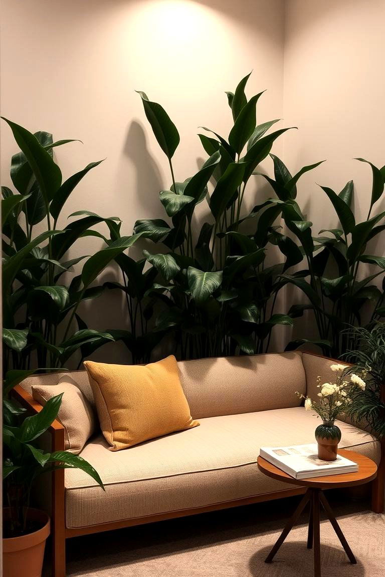 Tranquil Reading Corner - 24 Small Balcony Ideas