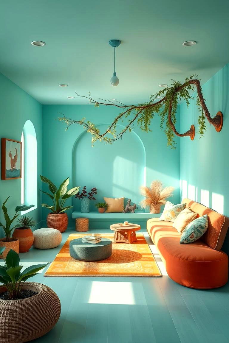 Tranquil Turquoise - 24 Calming Paint Colors