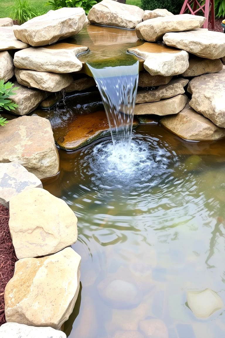 Tranquil Water Feature - 24 Secret Garden Ideas