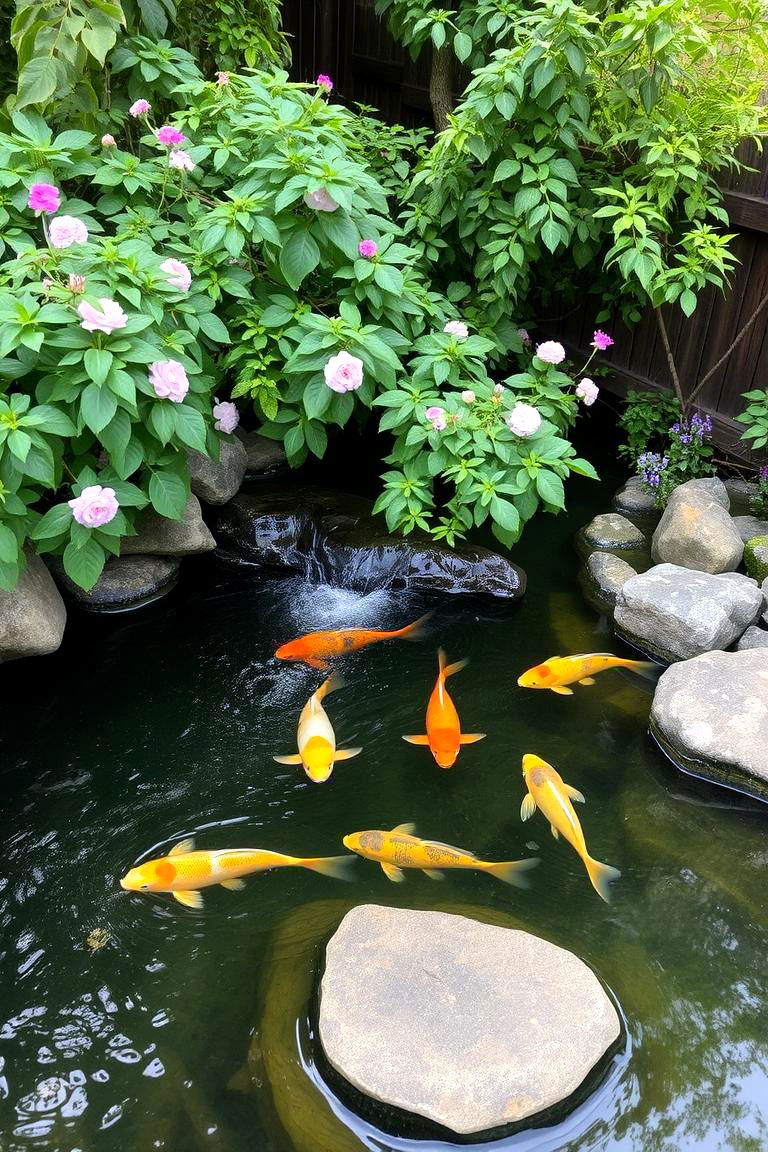 Tranquil Water Garden - 24 Backyard Oasis Ideas