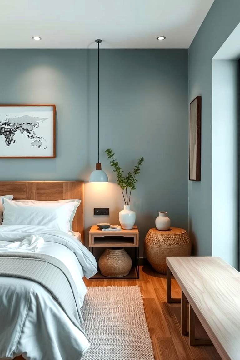 Tranquil Zen Duck Egg Blue Inspired Calm - 24 Duck Egg Blue Bedroom Ideas