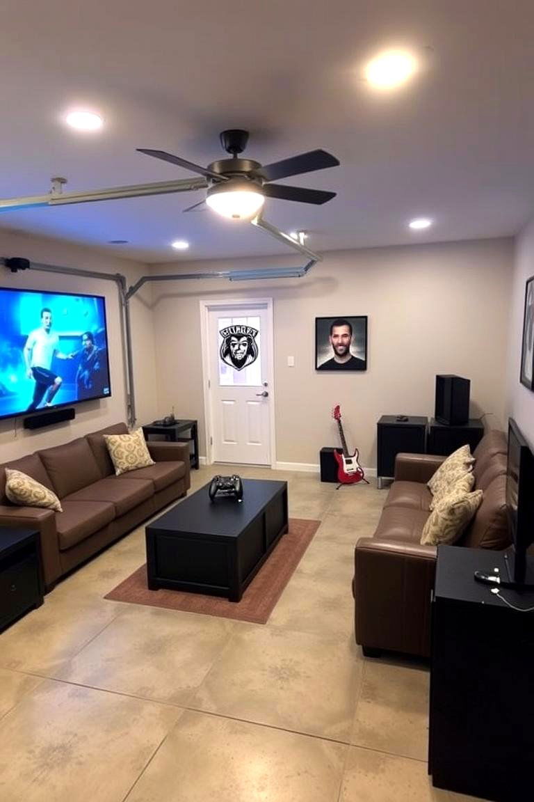 Transform into an Entertainment Zone - 24 Garage Makeover Ideas