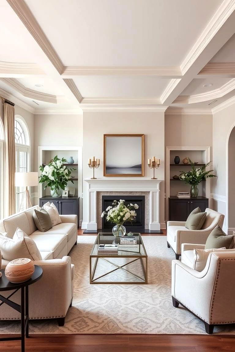 Transitional Crown Molding - 24 Crown Molding Ideas