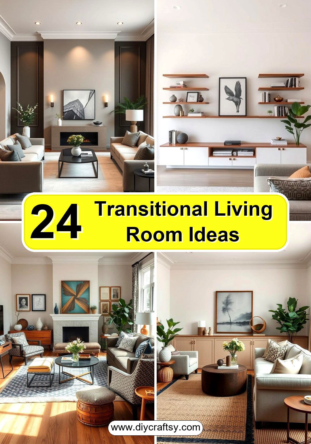 Transitional Living Room Ideas