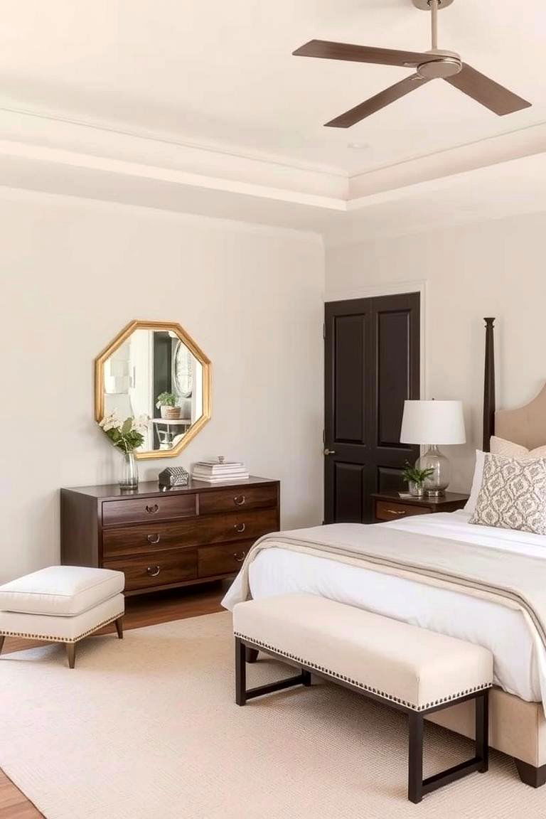 Transitional Style Balanced and Harmonious - 24 Bedroom Interior Design Ideas