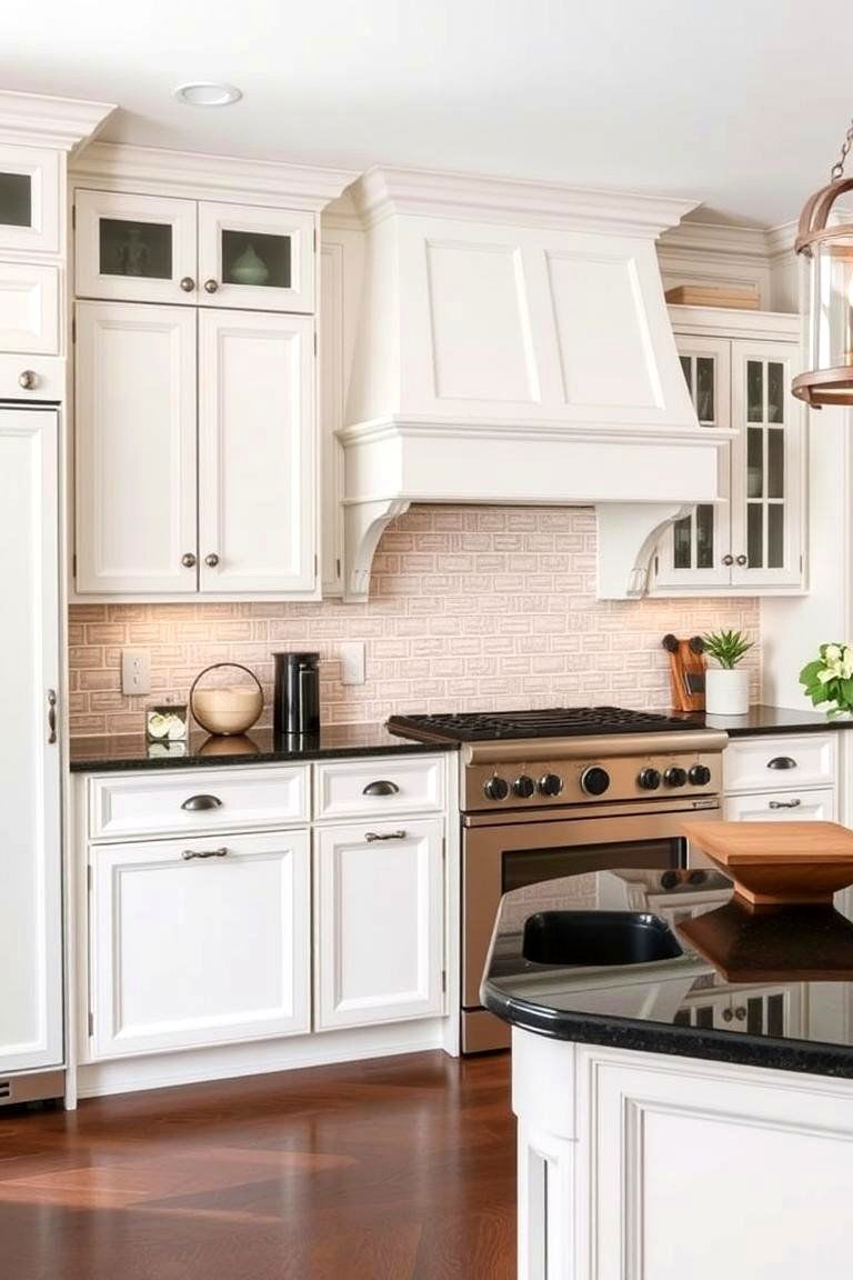 Transitional Style Harmony - 24 Black Granite Countertops Kitchen Ideas