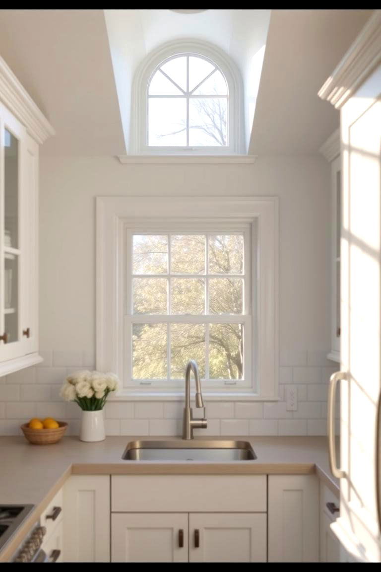 Transom Windows for Added Charm - 24 Kitchen Window Ideas
