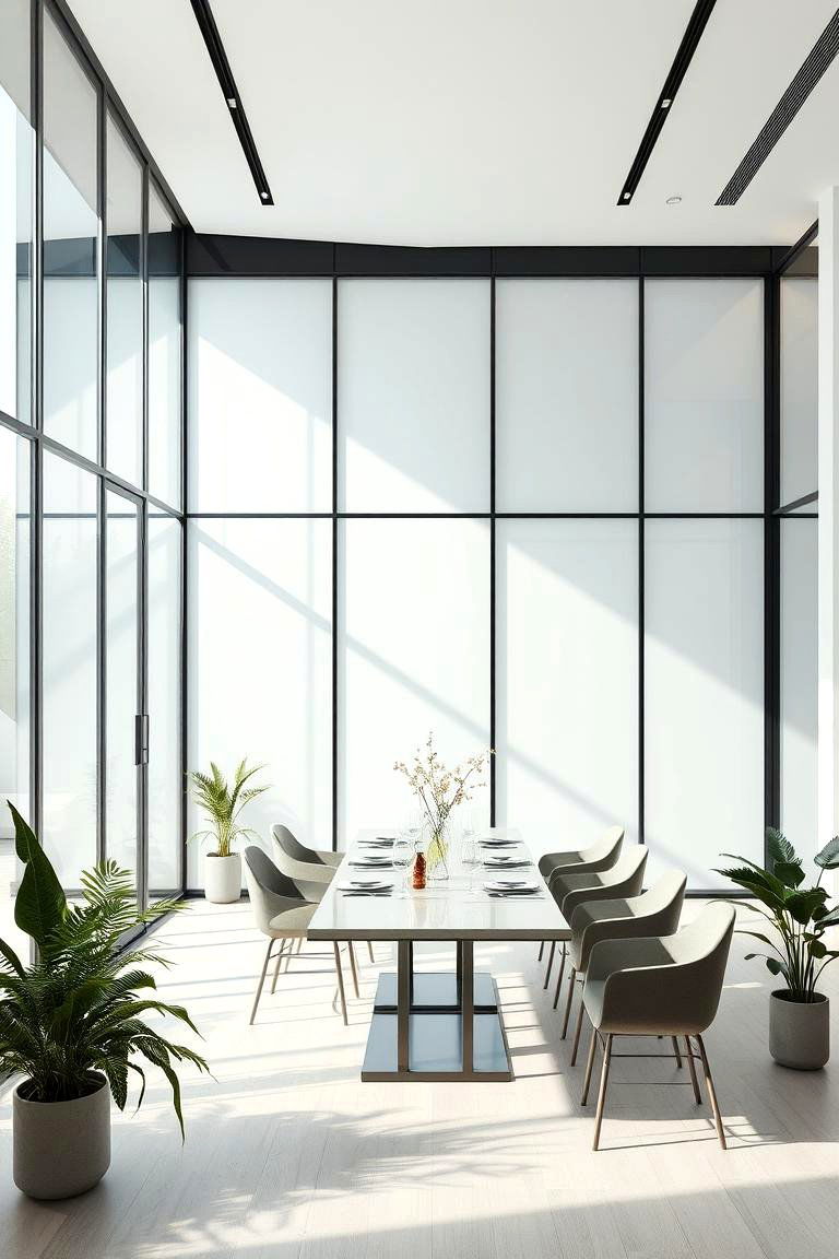Transparent Glass and Greenery - 24 Greenhouse Dining Room Ideas