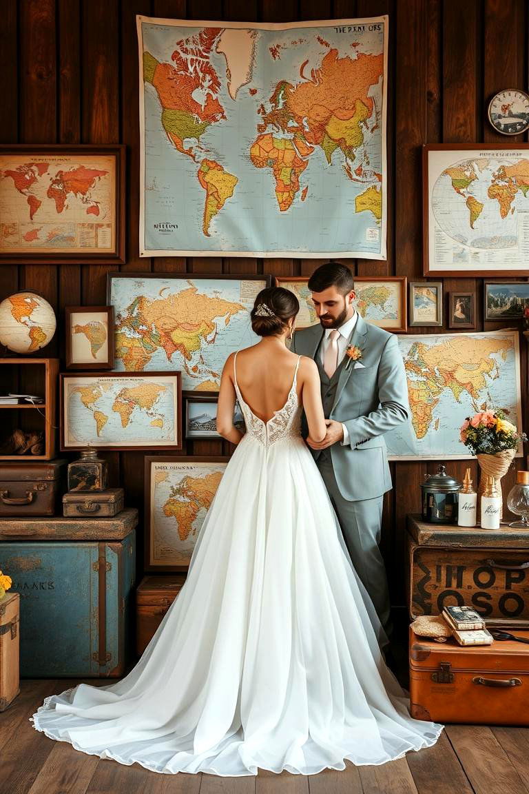 Travel Inspired Adventure - 24 Wedding Theme Ideas