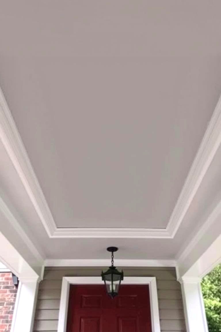 Tray Ceiling Indentation - 24 Porch Ceiling Ideas