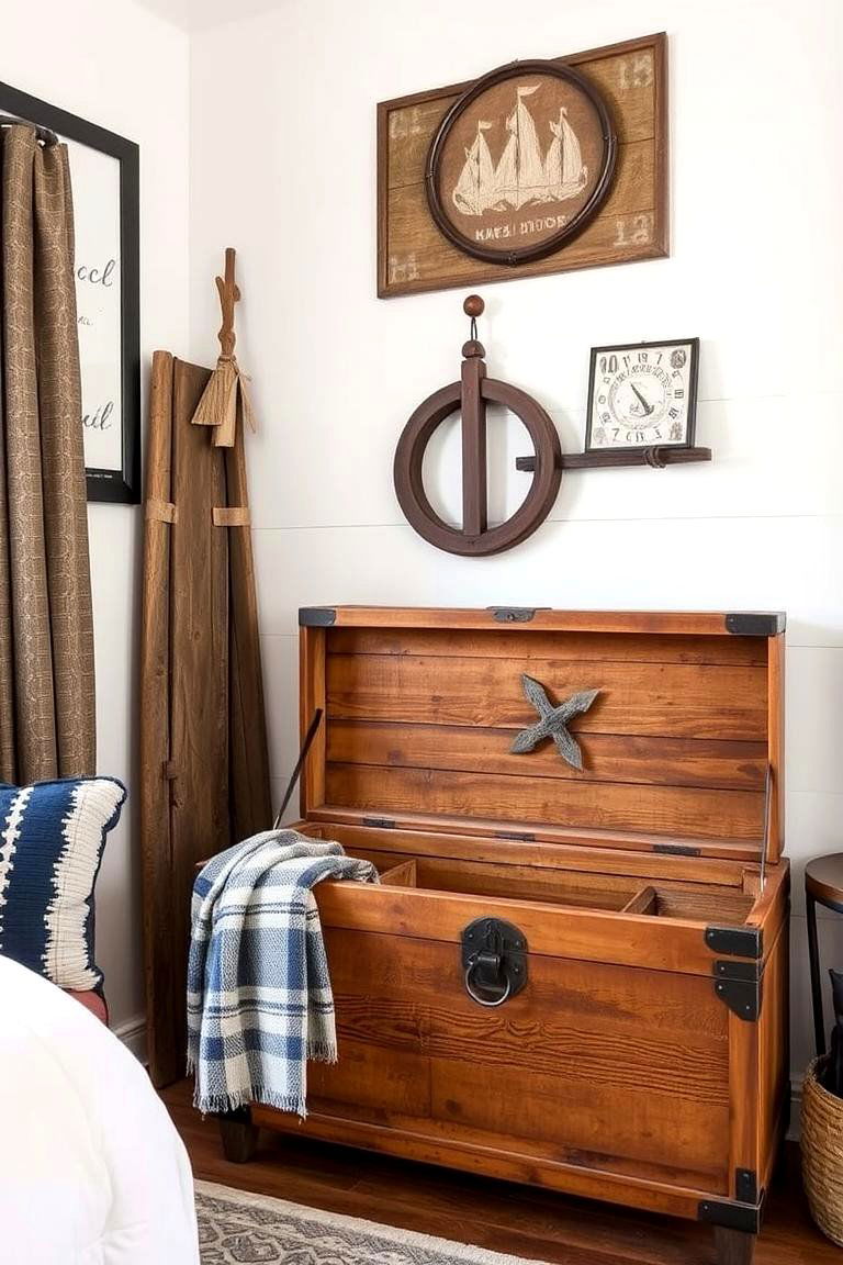 Treasure Chest Storage - 24 Pirate-themed Bedroom Ideas