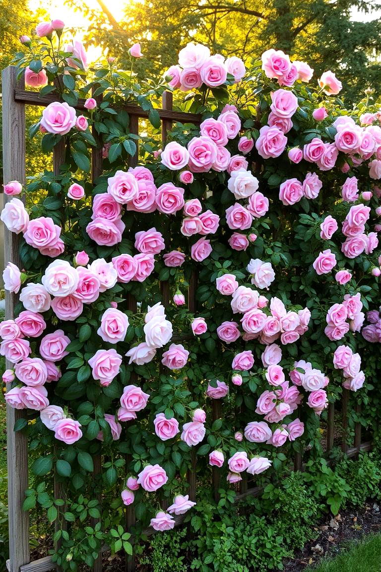 Trellis Fence - 24 Garden Trellis Ideas