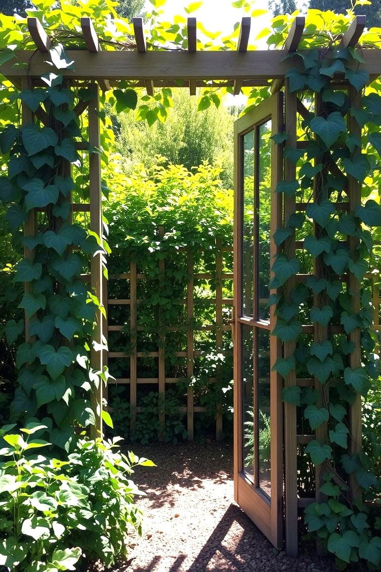 Trellis for Privacy Screen - 24 Garden Trellis Ideas