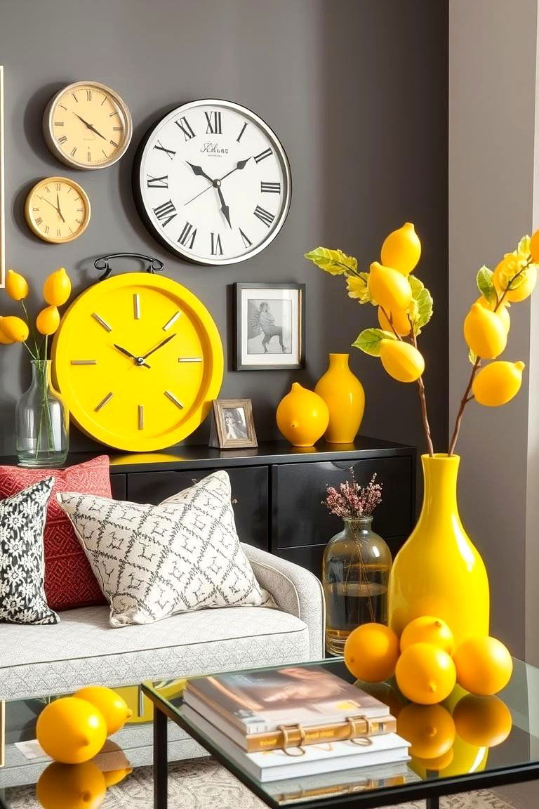 Trendy Lemon Accessories - 24 Lemon Bedroom Ideas