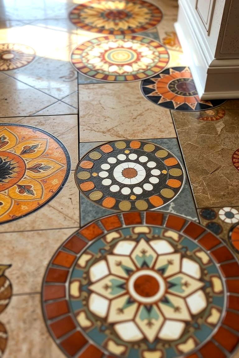 Trendy Mosaic Stained Concrete Floors - 24 Stained Concrete Floors
