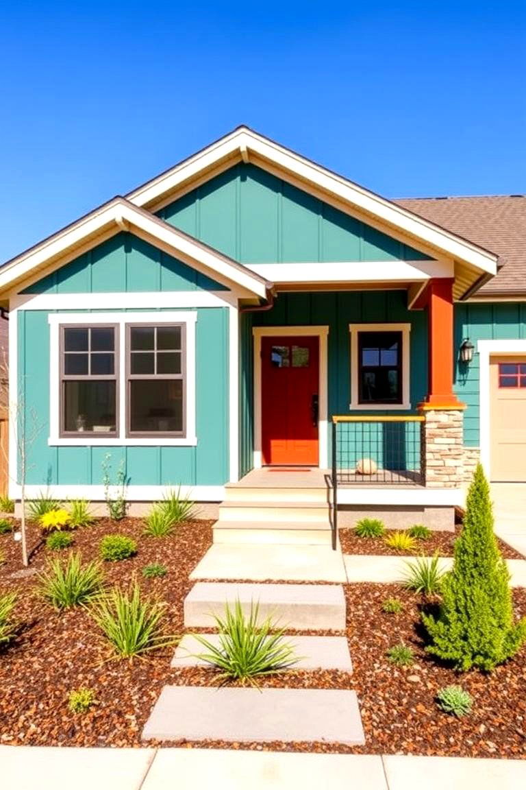 Trendy Teal Board and Batten Siding - 24 Board and Batten Siding Colors