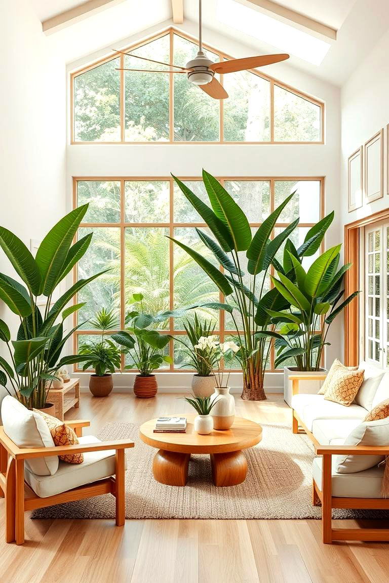 Tropical Asian Vibes - 24 Asian Living Room Ideas