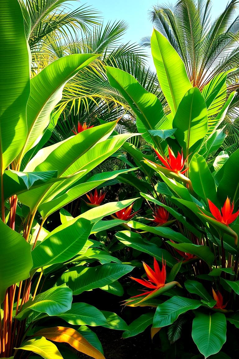 Tropical Balancing Garden - 24 Balcony Garden Ideas