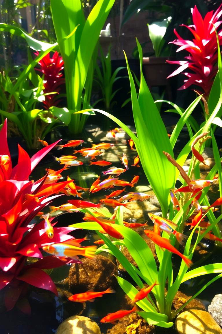 Tropical Fish Pond - 24 Fish Pond Ideas