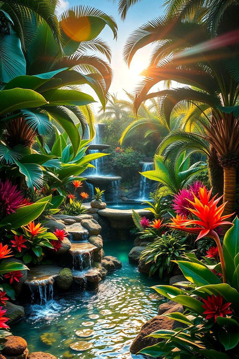 Tropical Garden Paradise - 24 Secret Garden Ideas
