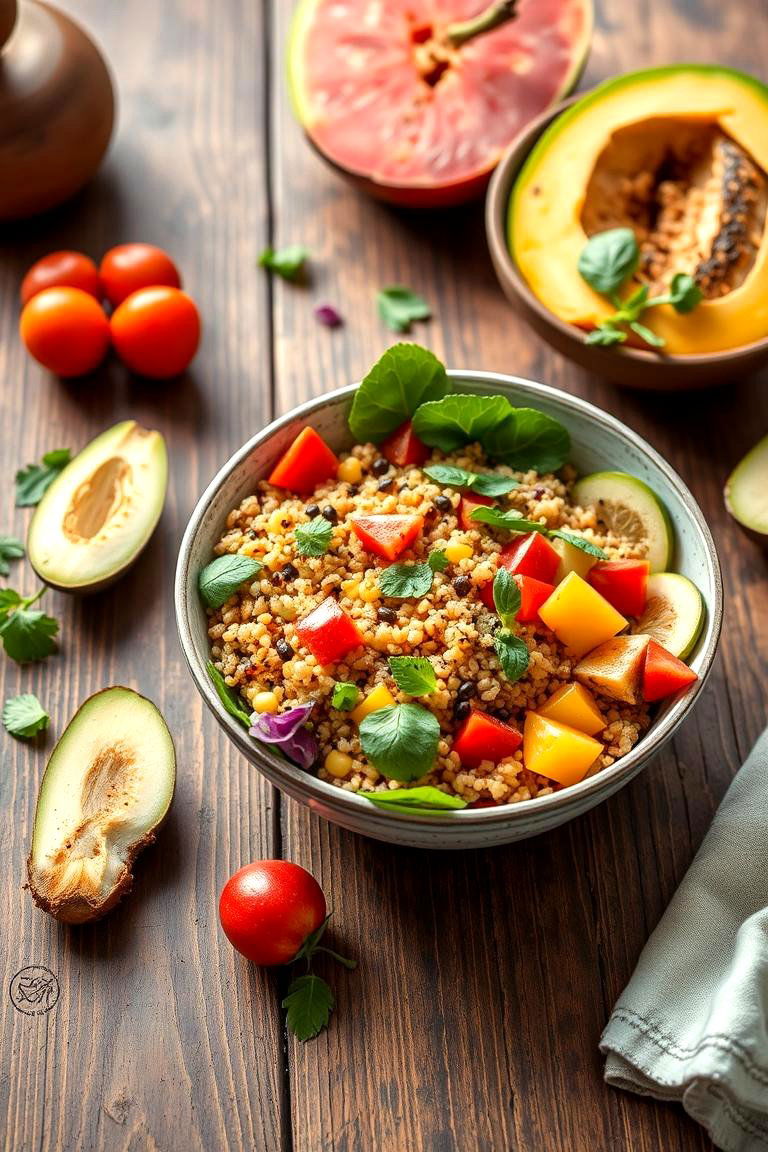 Tropical Grain and Salad Combos - 24 Tropical Kitchen Ideas