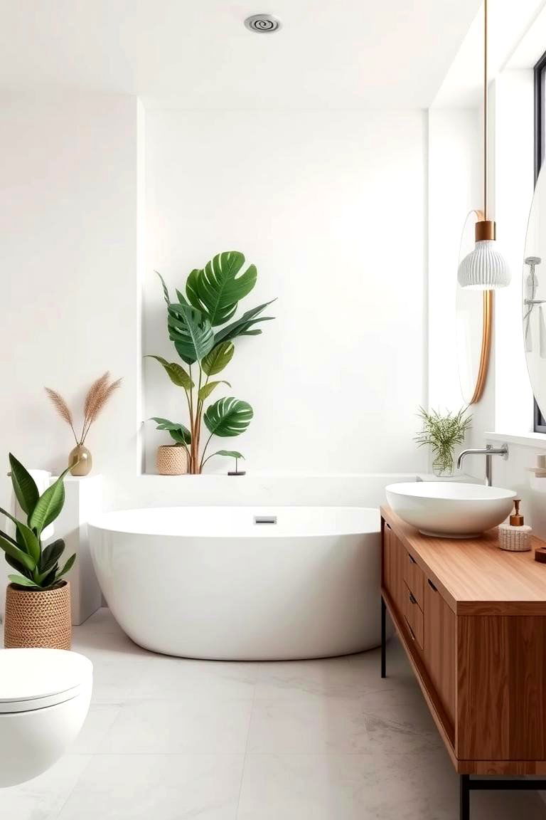 Tropical Inspired Minimalism - 24 Tropical Bathroom Ideas