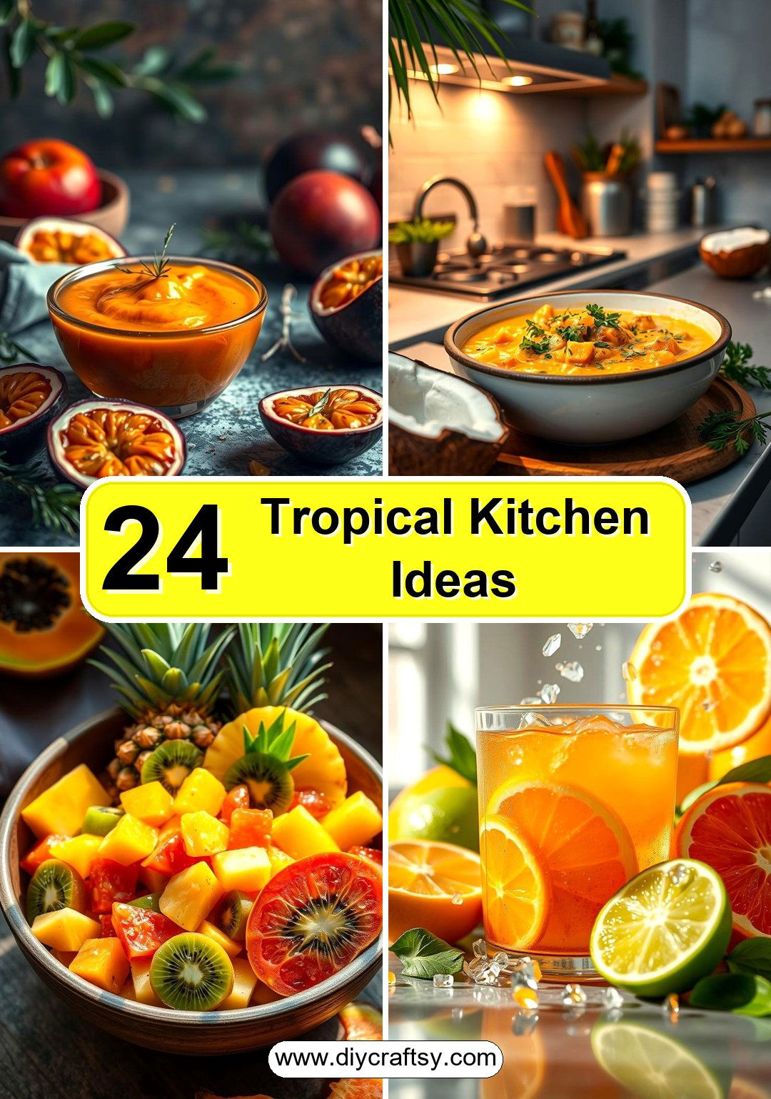 Tropical Kitchen Ideas