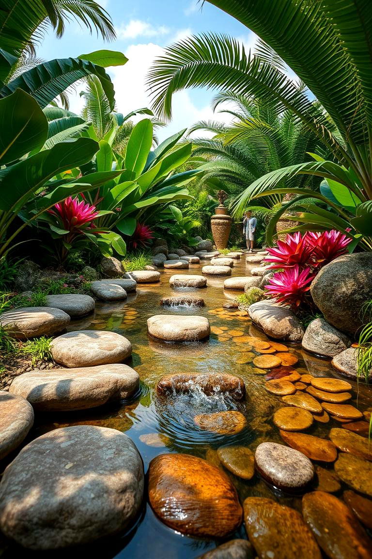 Tropical Meditation Garden - 24 Tropical Garden Ideas
