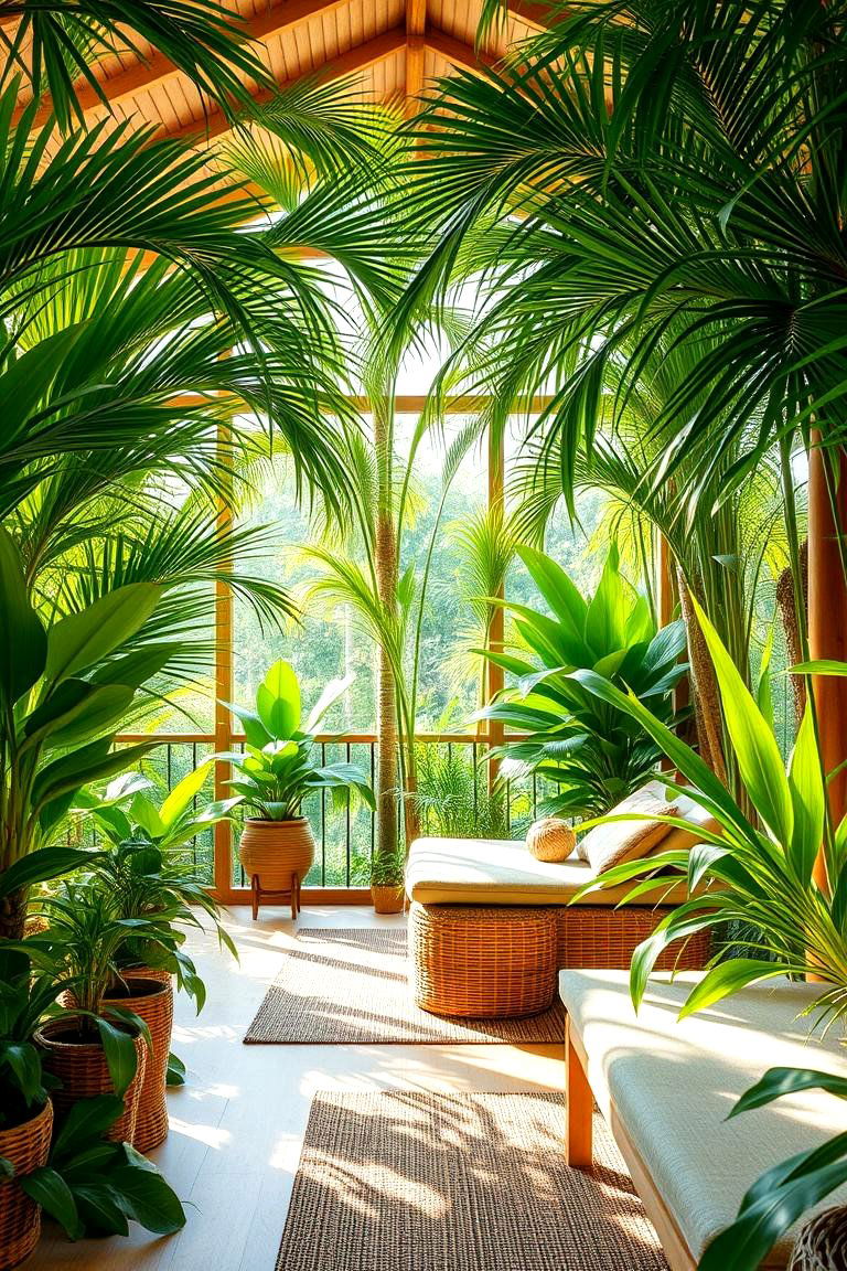 Tropical Oasis Facial Room - 24 Facial Room Ideas