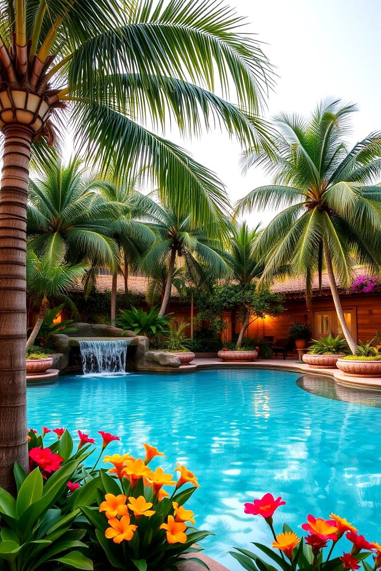 Tropical Oasis Lagoon Pool - 24 Lagoon Pool Design Ideas