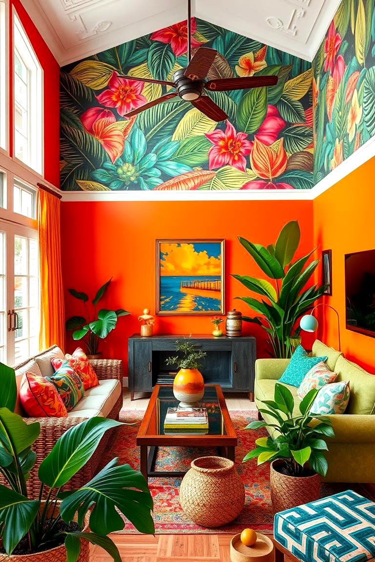 Tropical Paradise Color Palette - 24 Hawaiian Interior Design Ideas