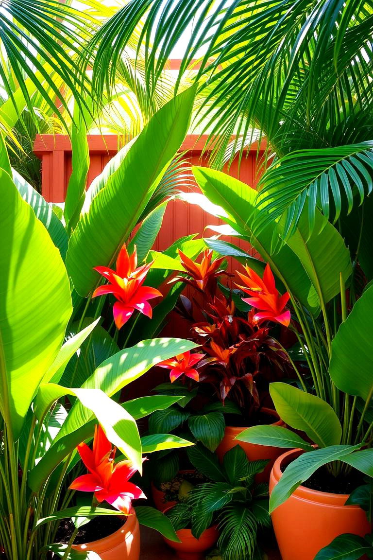 Tropical Paradise Nook - 24 Garden Nook Ideas