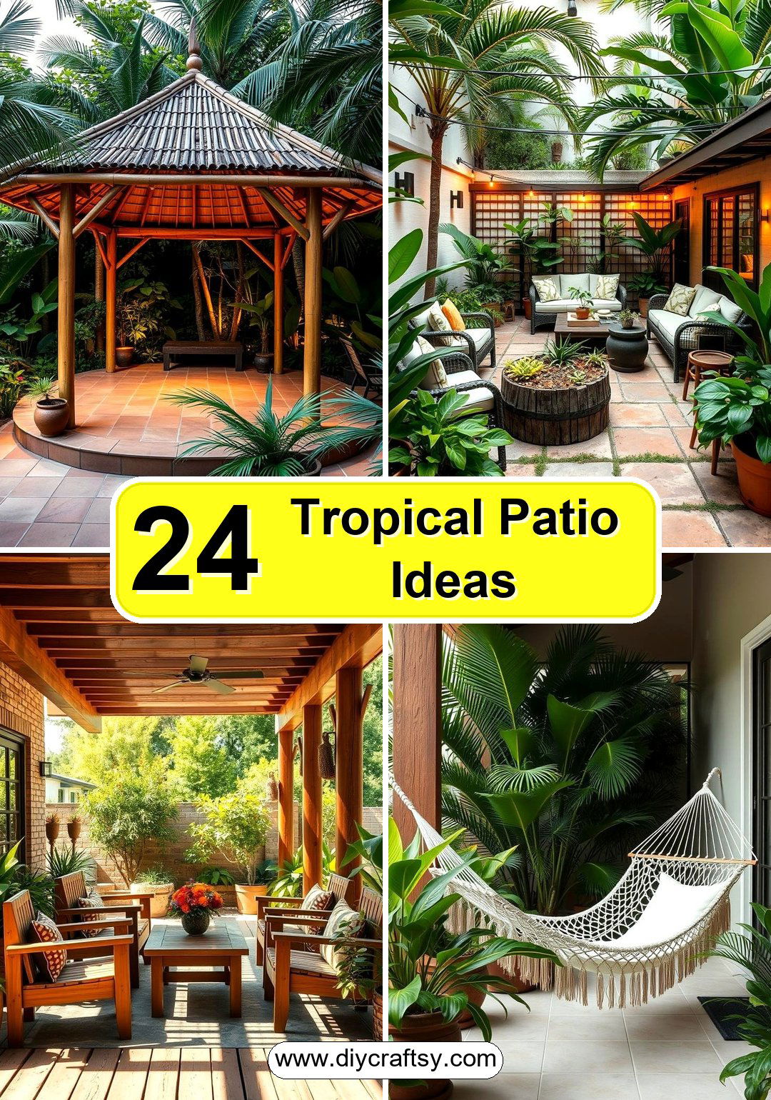 Tropical Patio Ideas