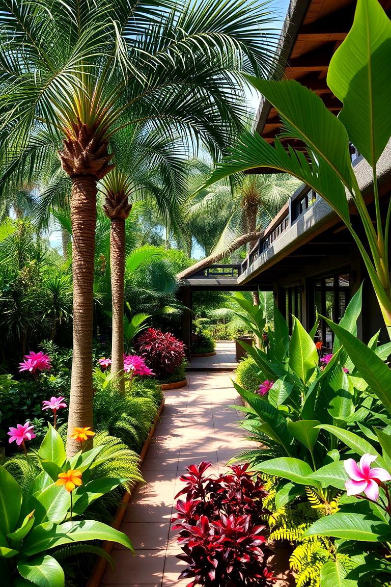 Tropical Retreat Terrace - 24 Terraced Garden Ideas