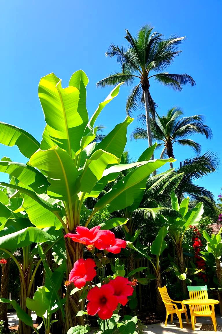 Tropical Style Garden - 24 English Garden Ideas