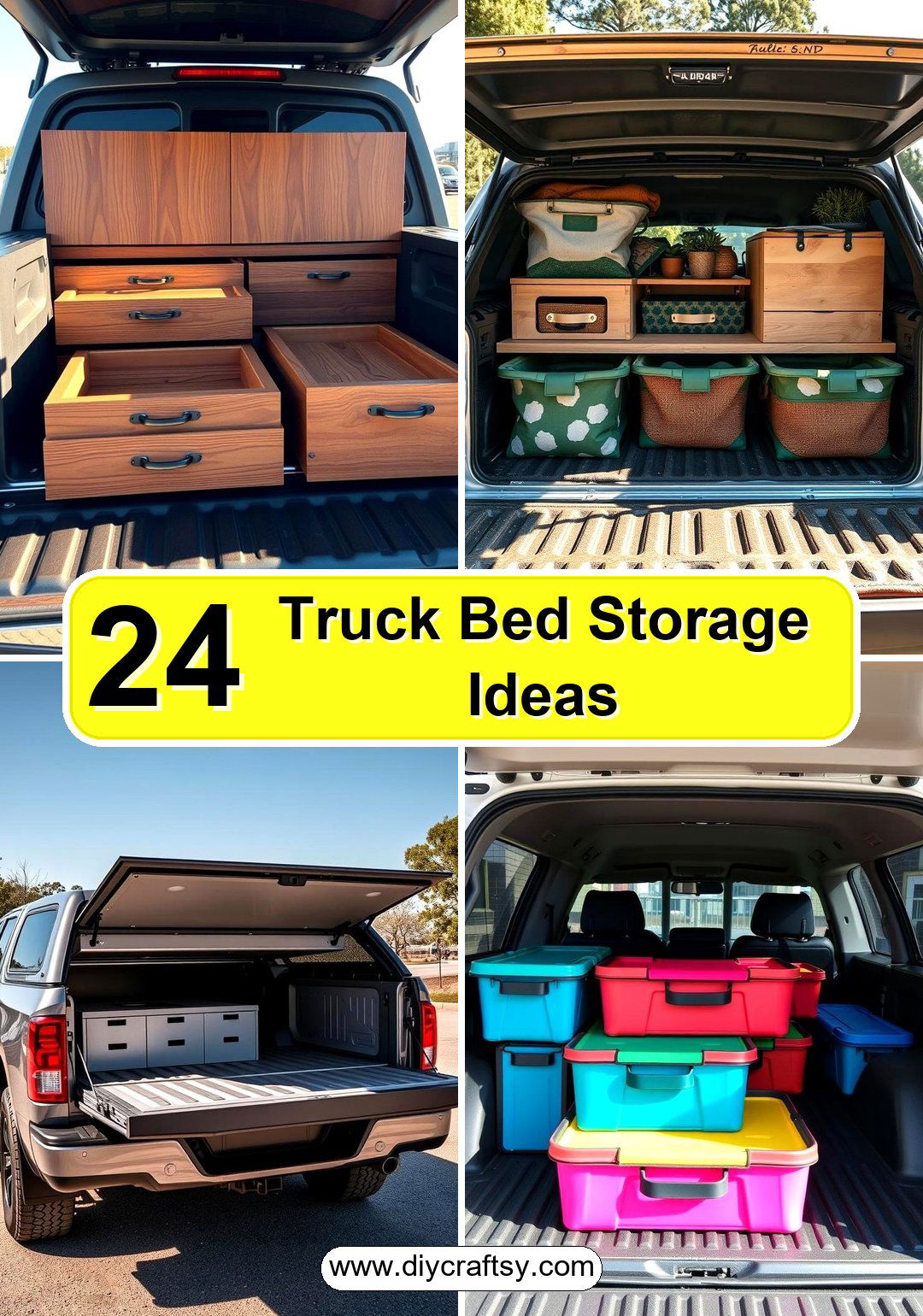 Truck Bed Storage Ideas