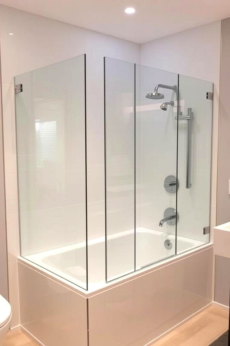 Tub and Shower Combo - 24 Bathtub Ideas