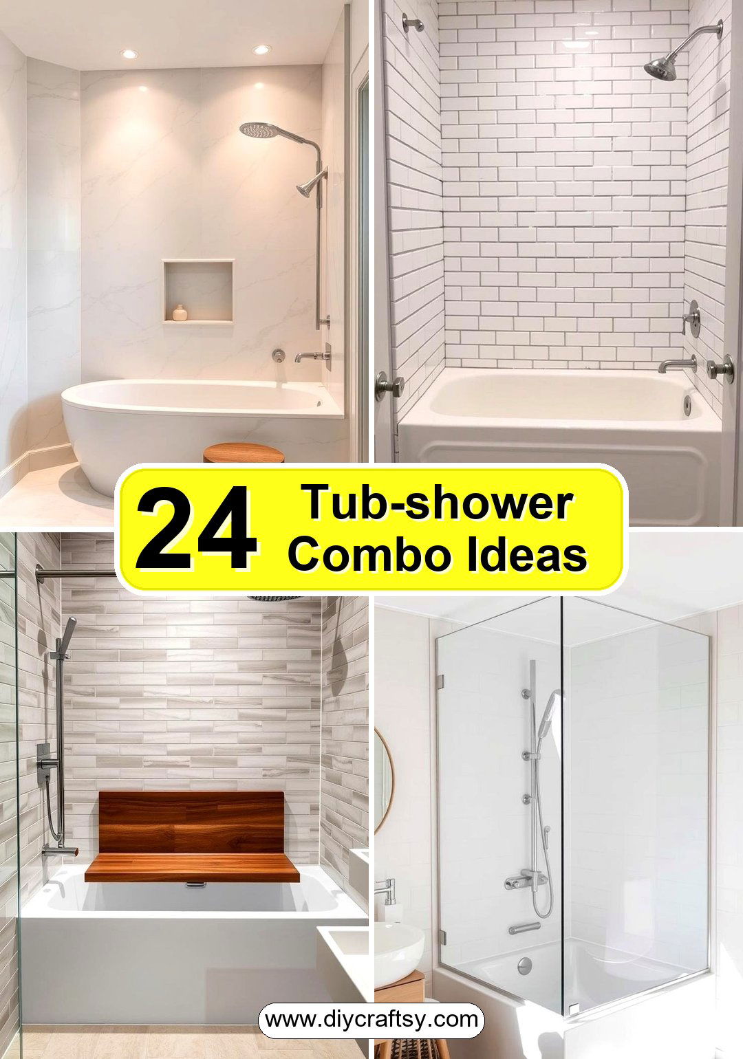 Tub-shower Combo Ideas