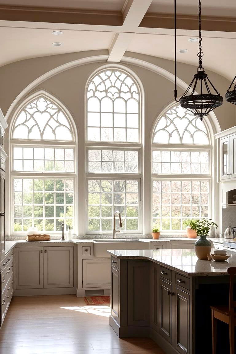 Tudor Arched Windows - 24 Tudor Kitchen Ideas