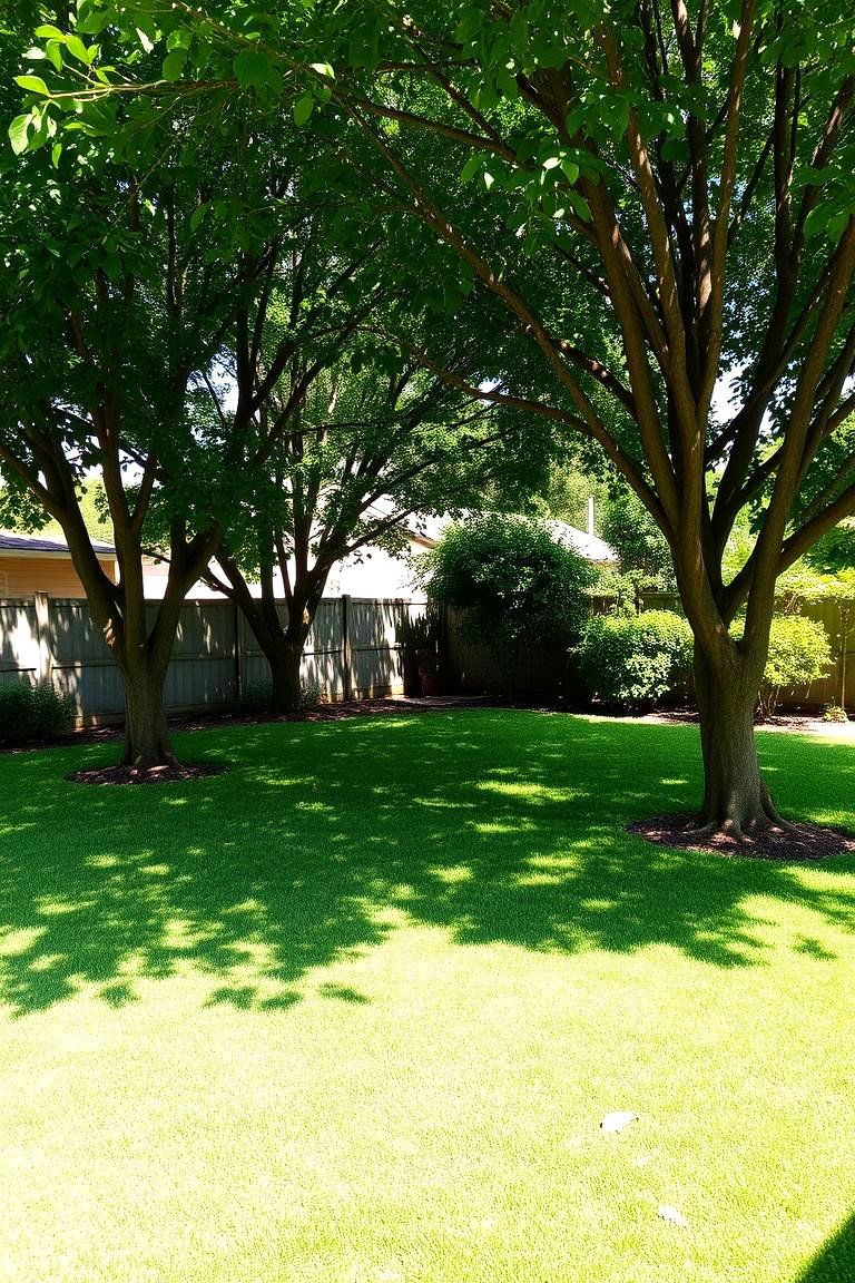 Turf for Backyard Shade Areas - 24 Backyard Turf Ideas