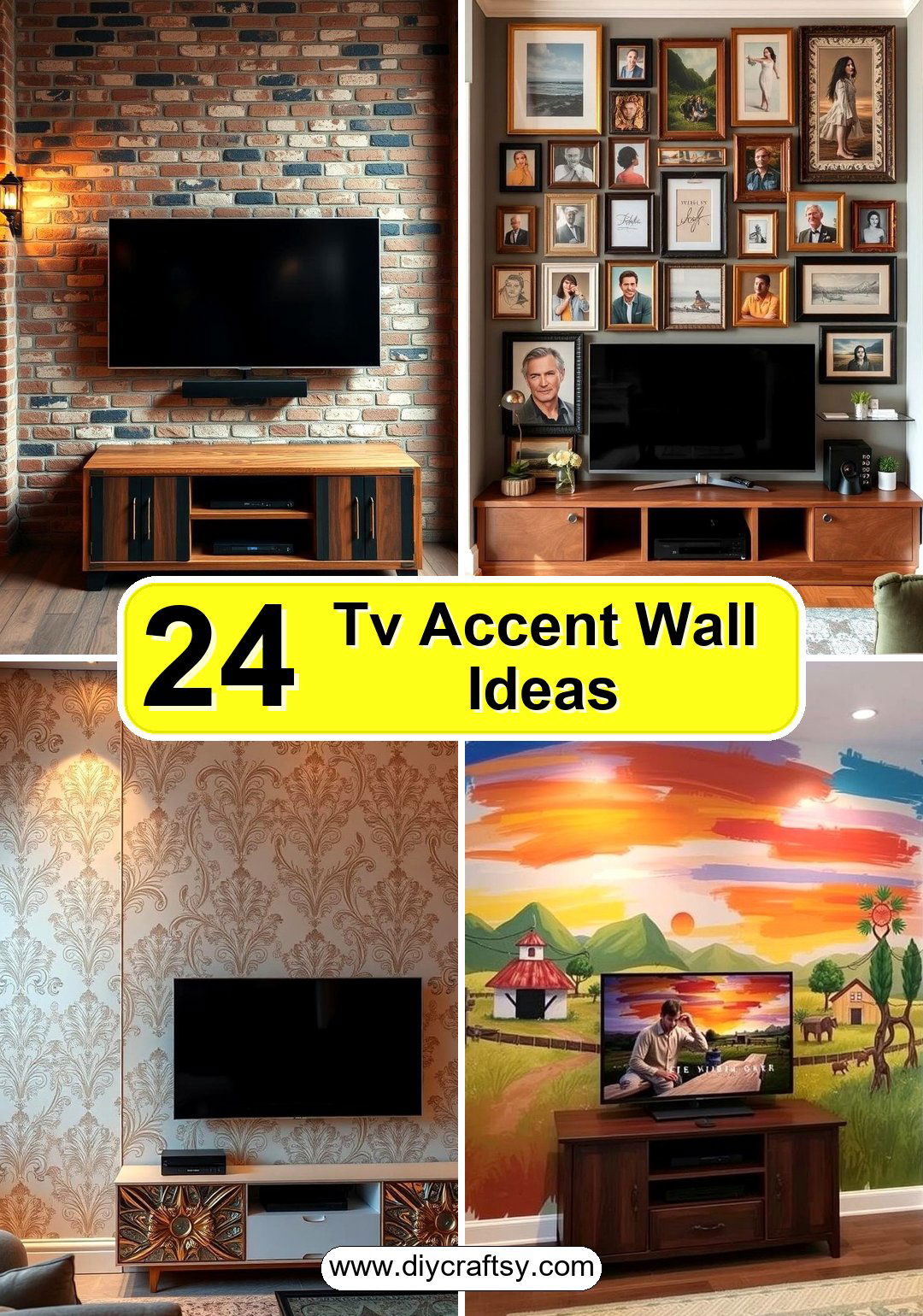 Tv Accent Wall Ideas