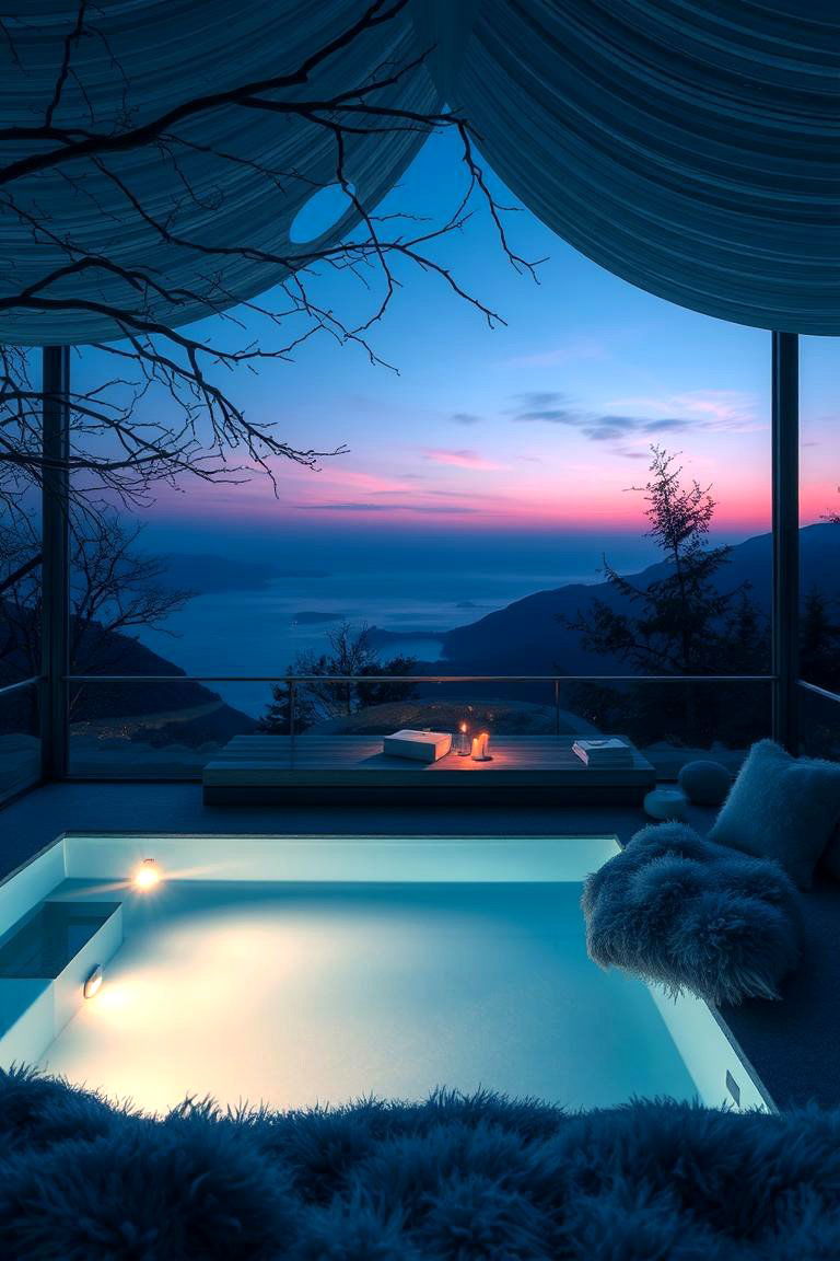 Twilight Blue Dream - 24 Moody Blue Bedroom Ideas