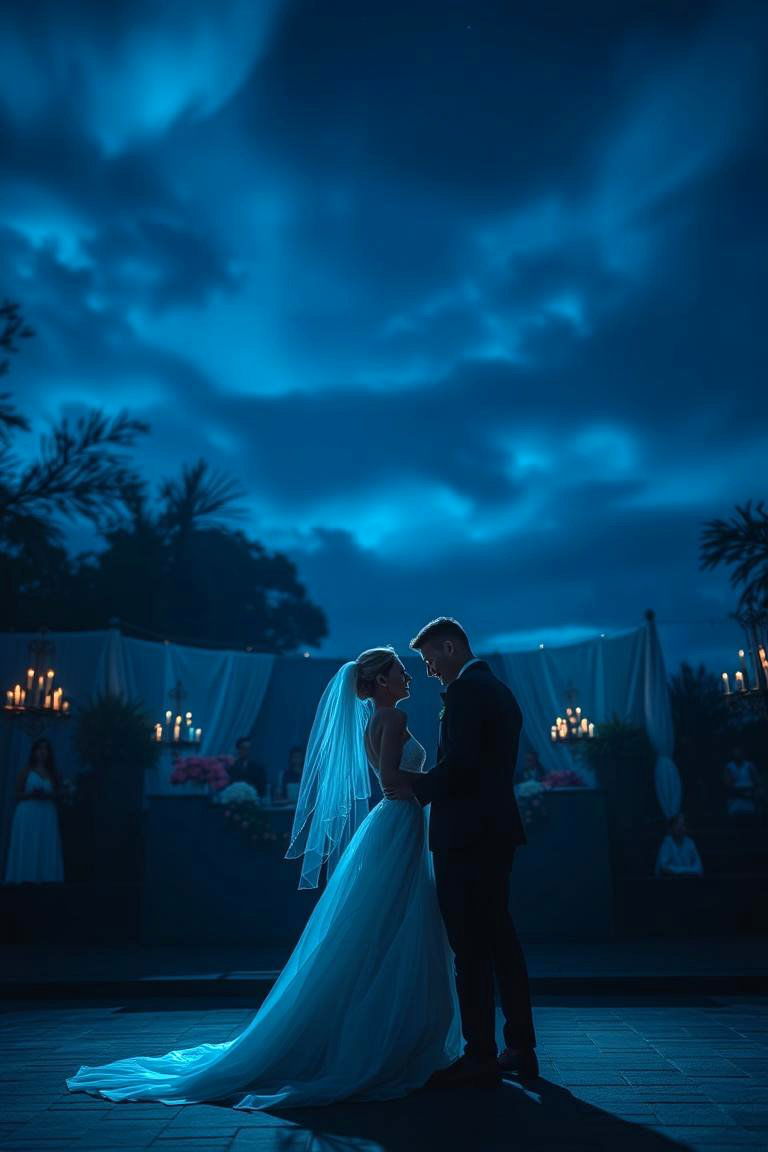 Twilight Blue Magic - 24 Blue Wedding Theme Ideas