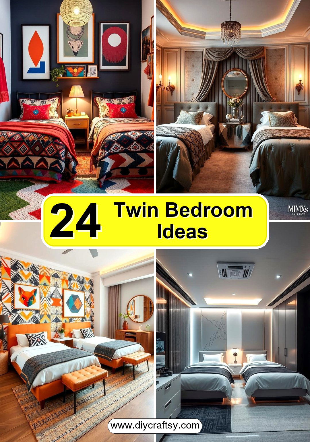 Twin Bedroom Ideas