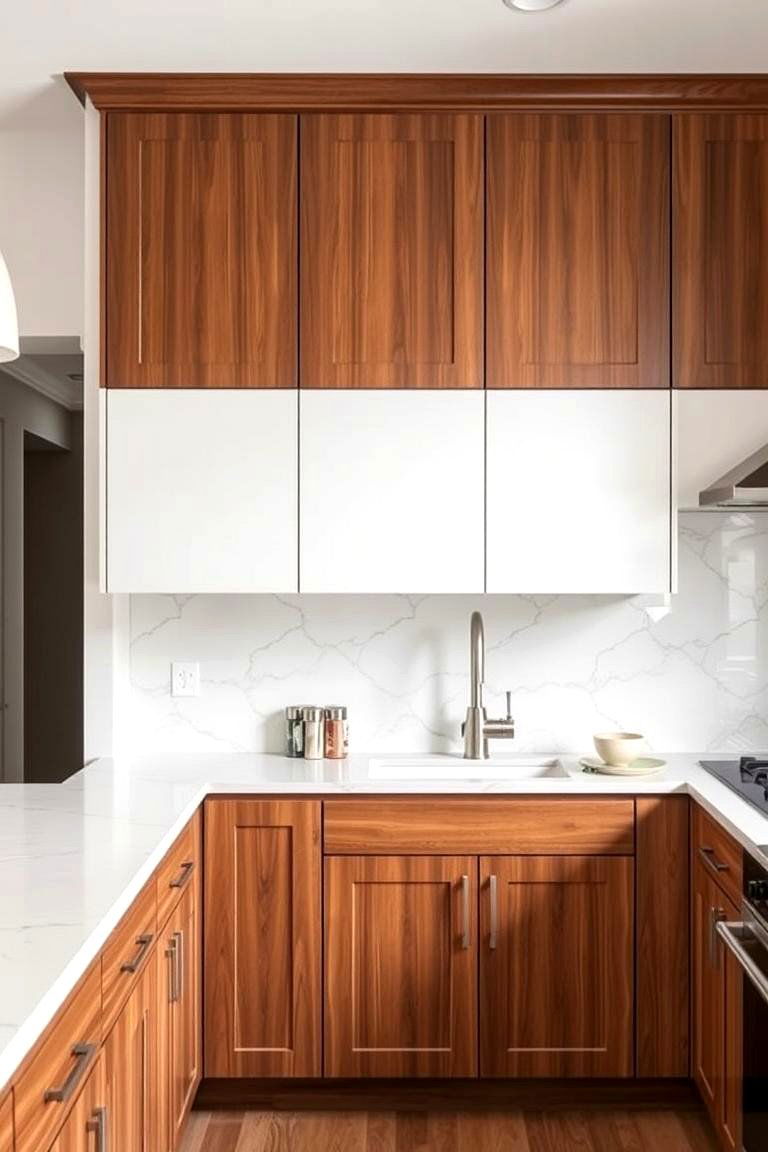 Two Tone Cabinetry - 24 Luxury Kitchen Ideas