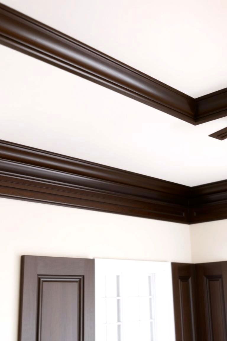 Two Tone Molding - 24 Crown Molding Ideas