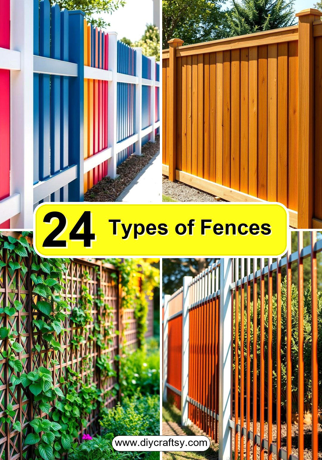 Types of Fences