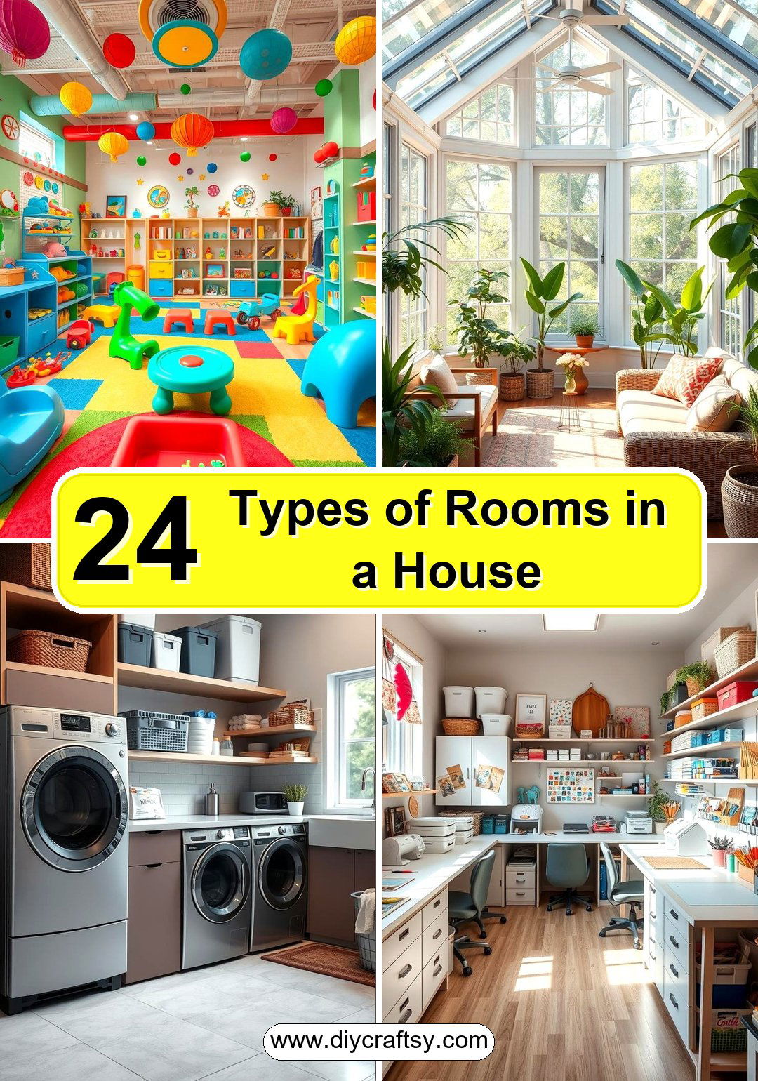 Types of Rooms in a House